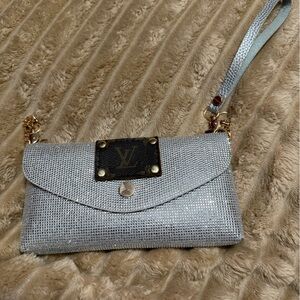 Elegant Silver wristlet